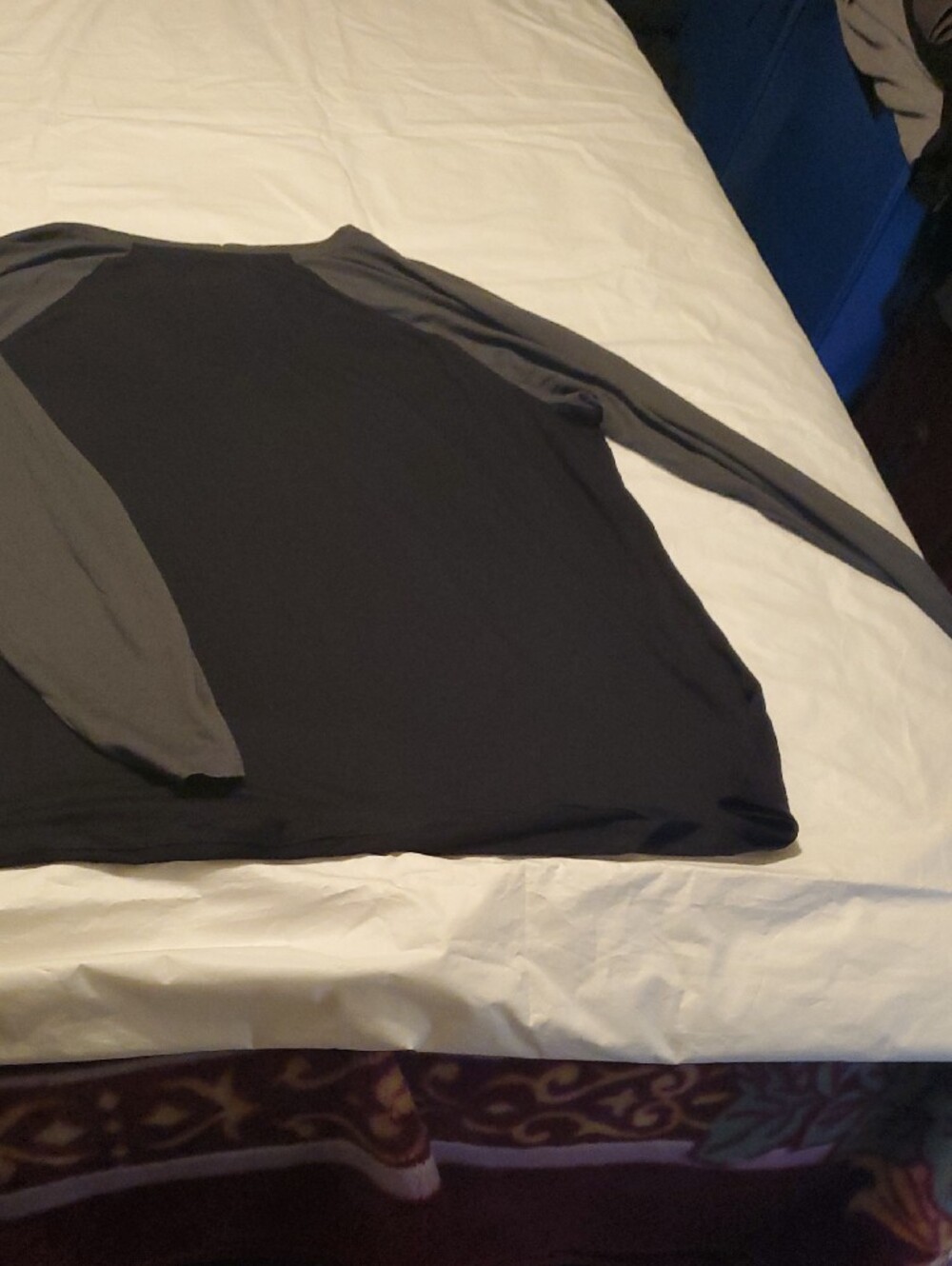 Torrid Black & Gray 'Never Stop Exploring' Long-Sleeve Shirt size 3X - Picture 5 of 5
